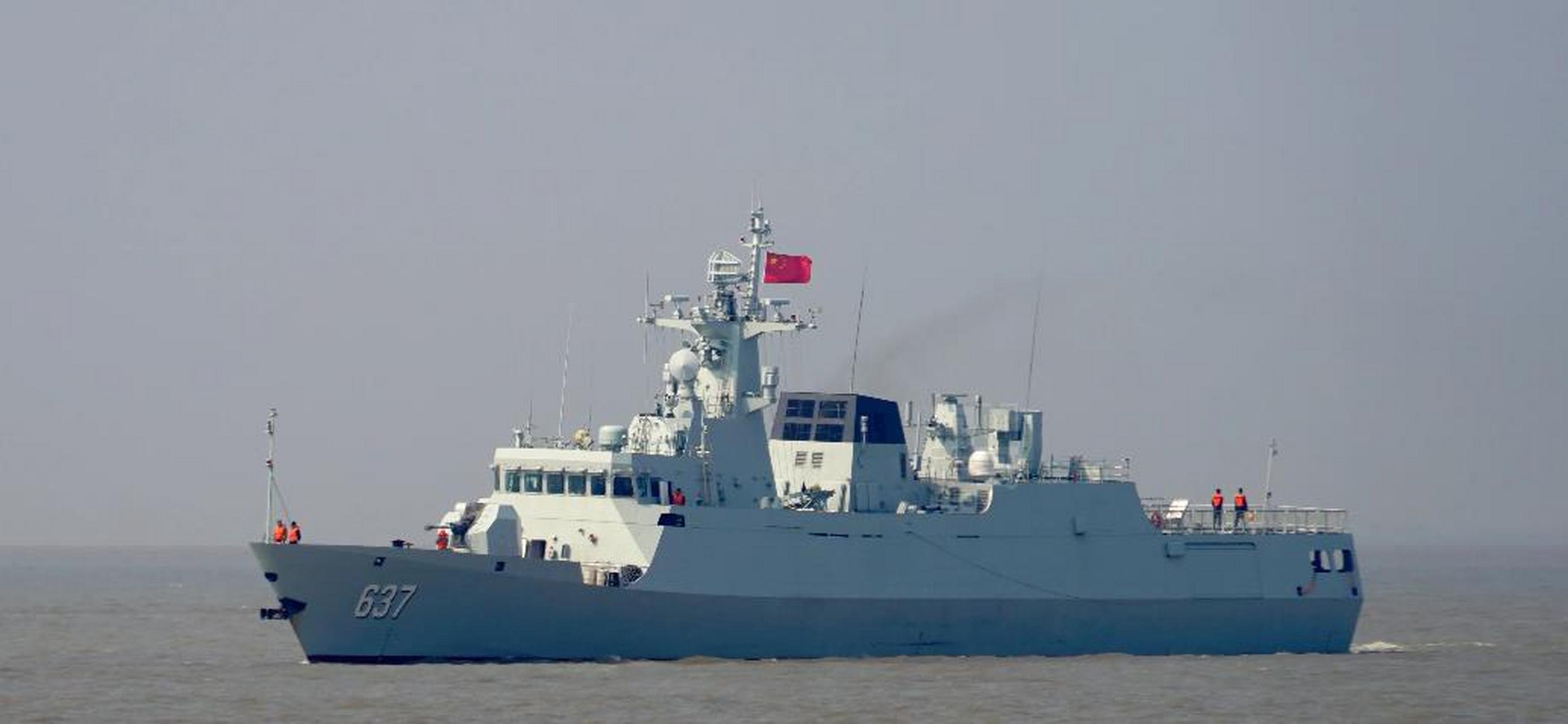 中国海军637十堰舰 056a型轻型护卫舰