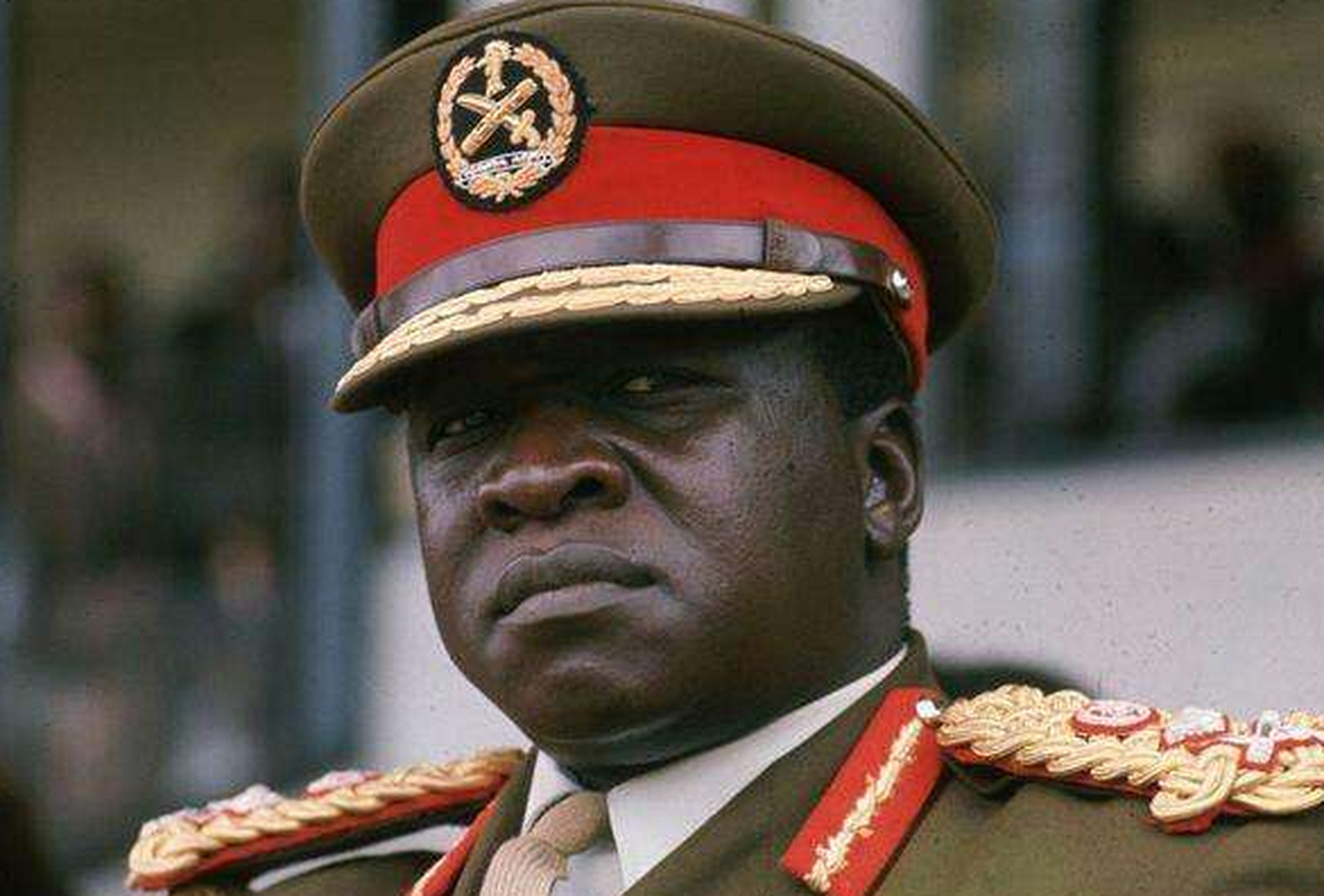 非洲暴君伊迪·阿明·达达,于1971年,发动军事政变.