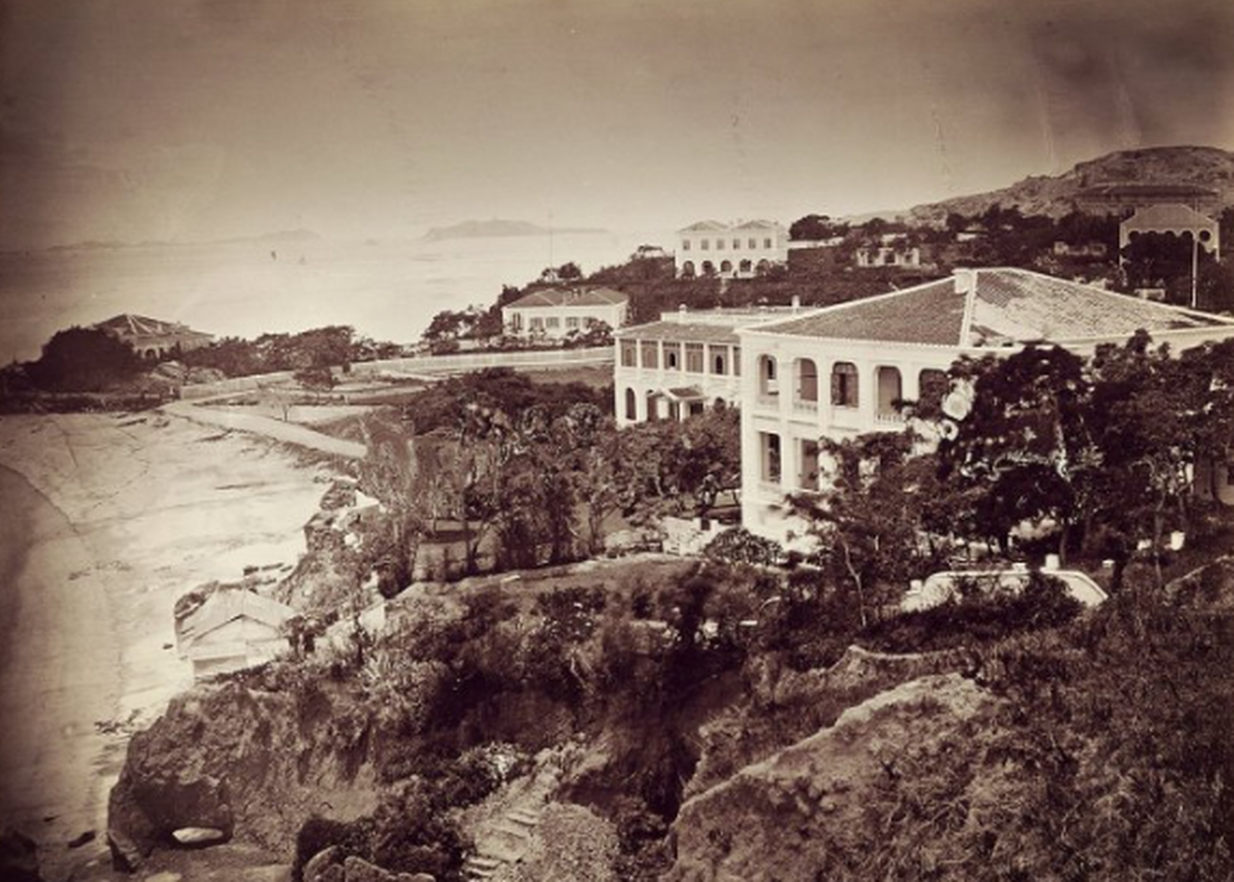 历史老照片# 1880年的厦门鼓浪屿绝美景色老照片(三 )