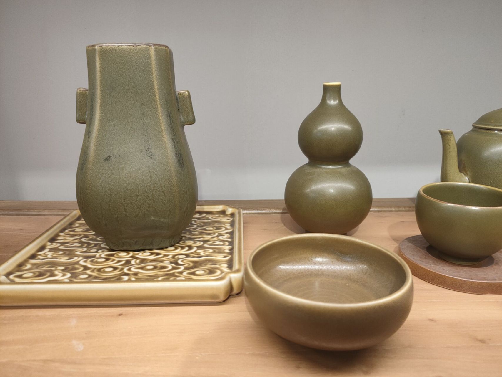 【淮南文化61陶瓷】走进寿州窑:八公山紫金陶(图号:20230726,手机