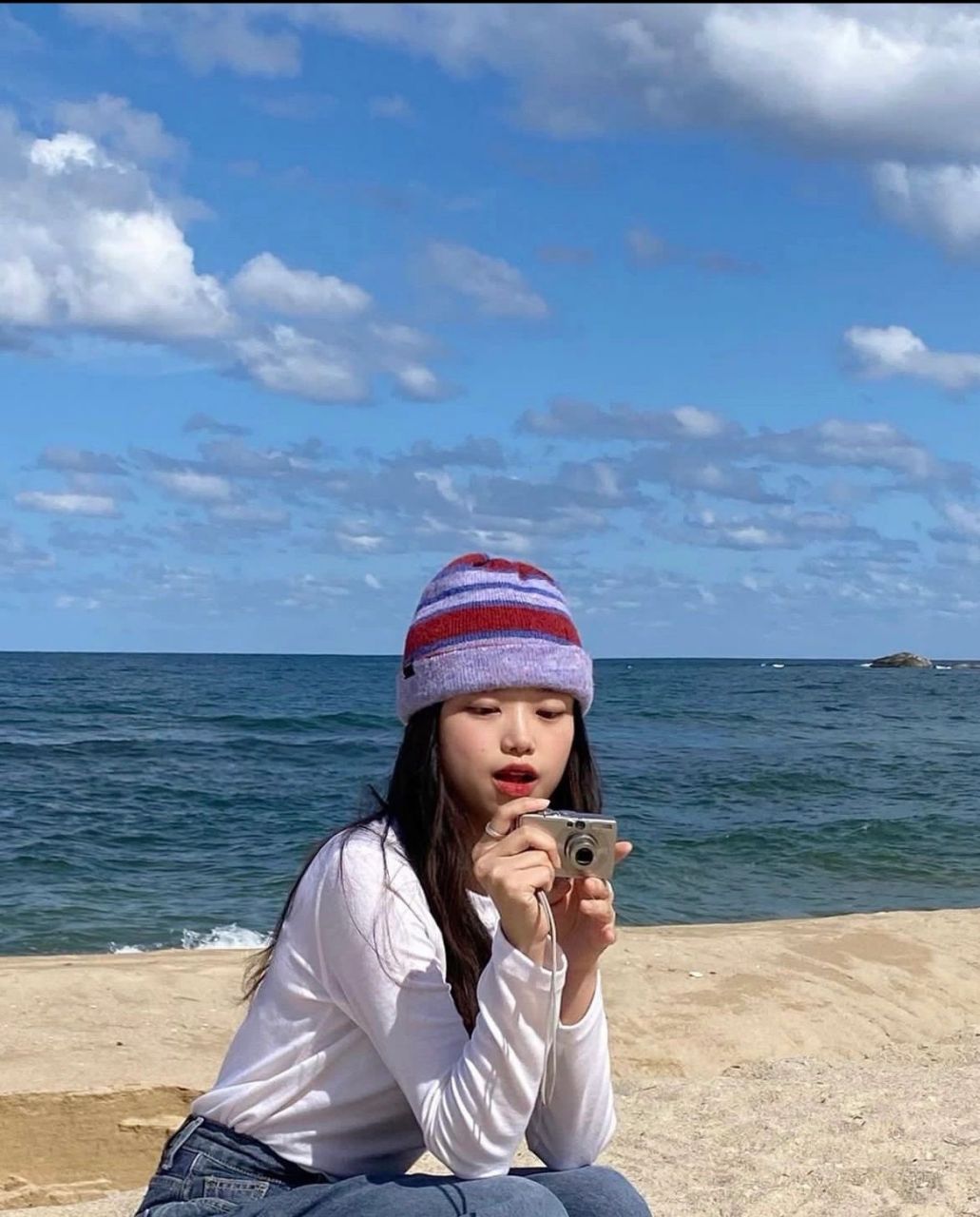 期待秋天的海边了 ins博主海边拍照合集 #跟着ins博主学拍照 #ins博主