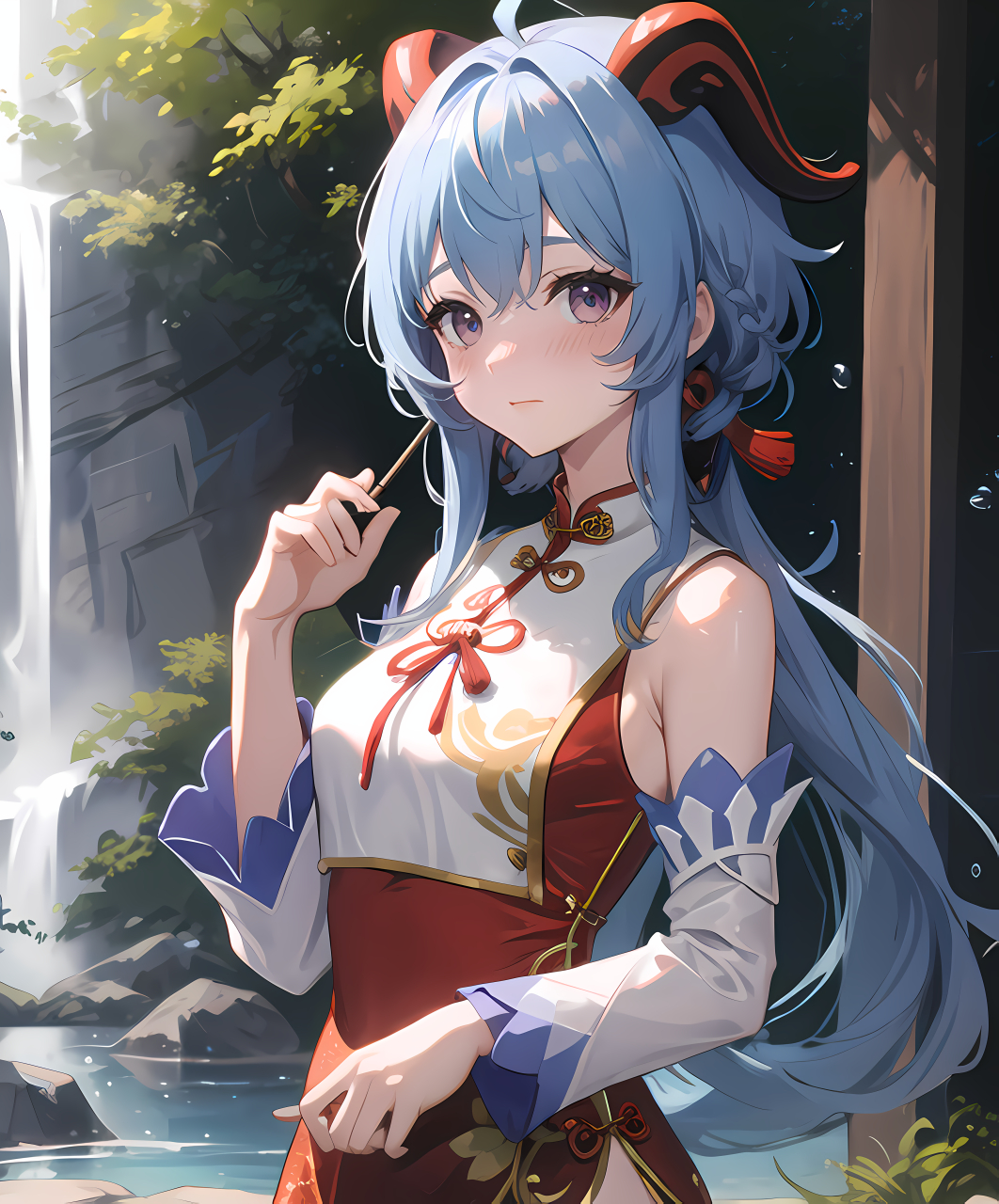 这~是我的秘书 #二次元美图# #壁纸分享# #原神甘雨