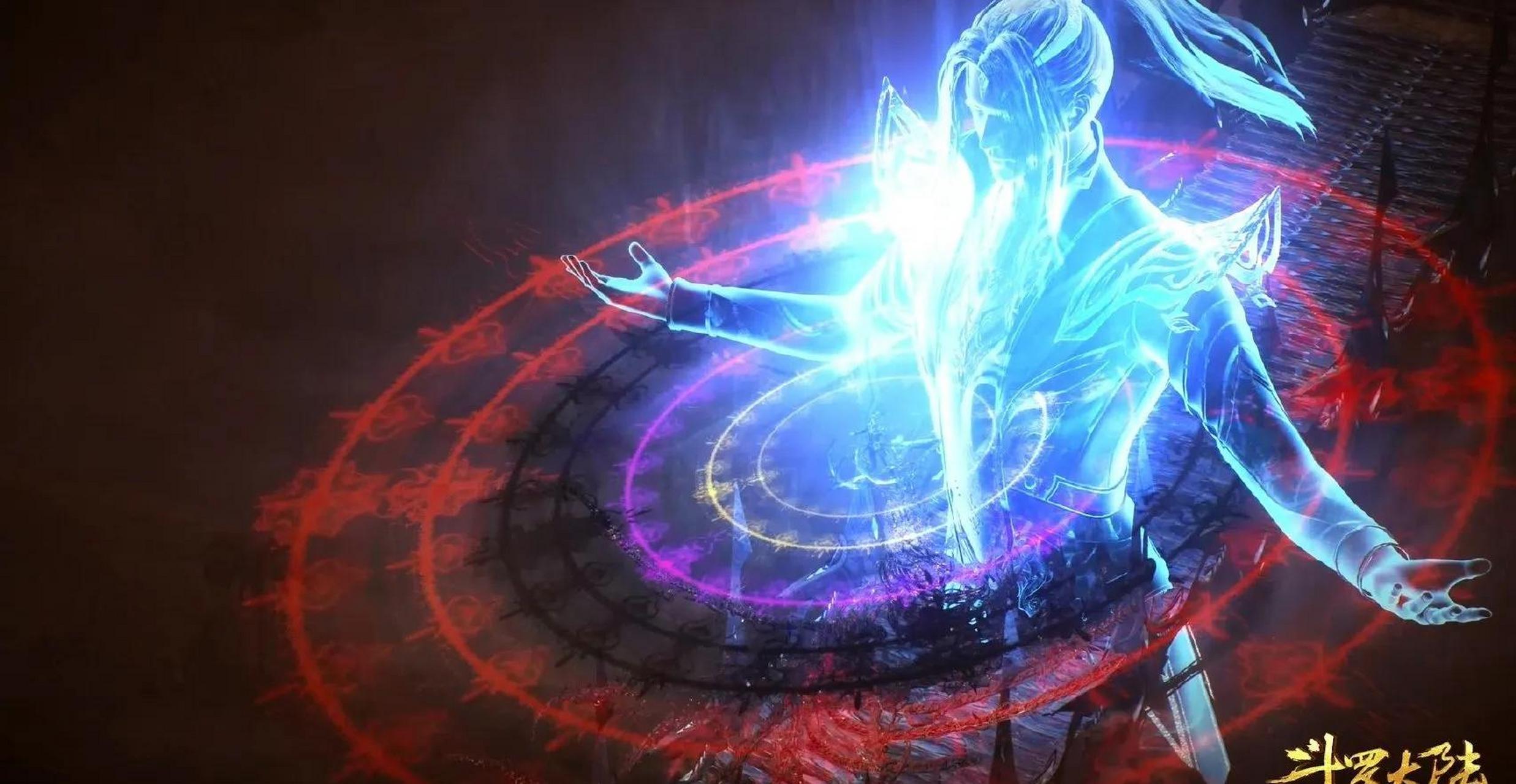 唐三获得神赐十万年魂环,最后变成秃头了