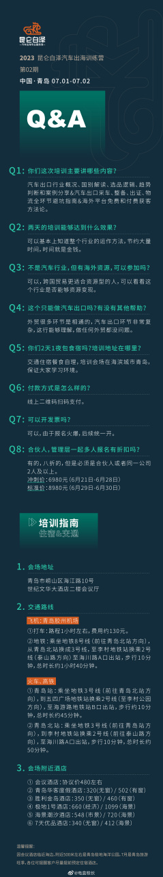 1,现在有经销商的投资人已经在托我帮他们找能够做汽车出口的人才了