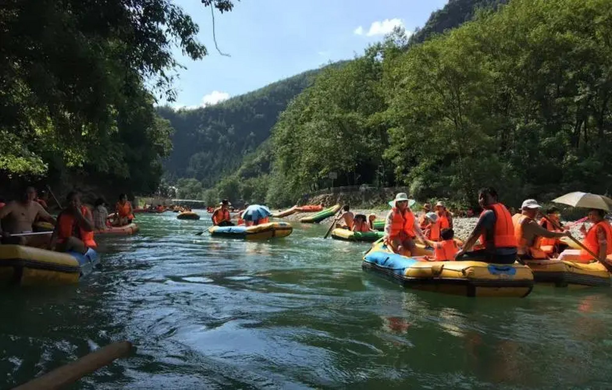 万源龙潭河景区图片