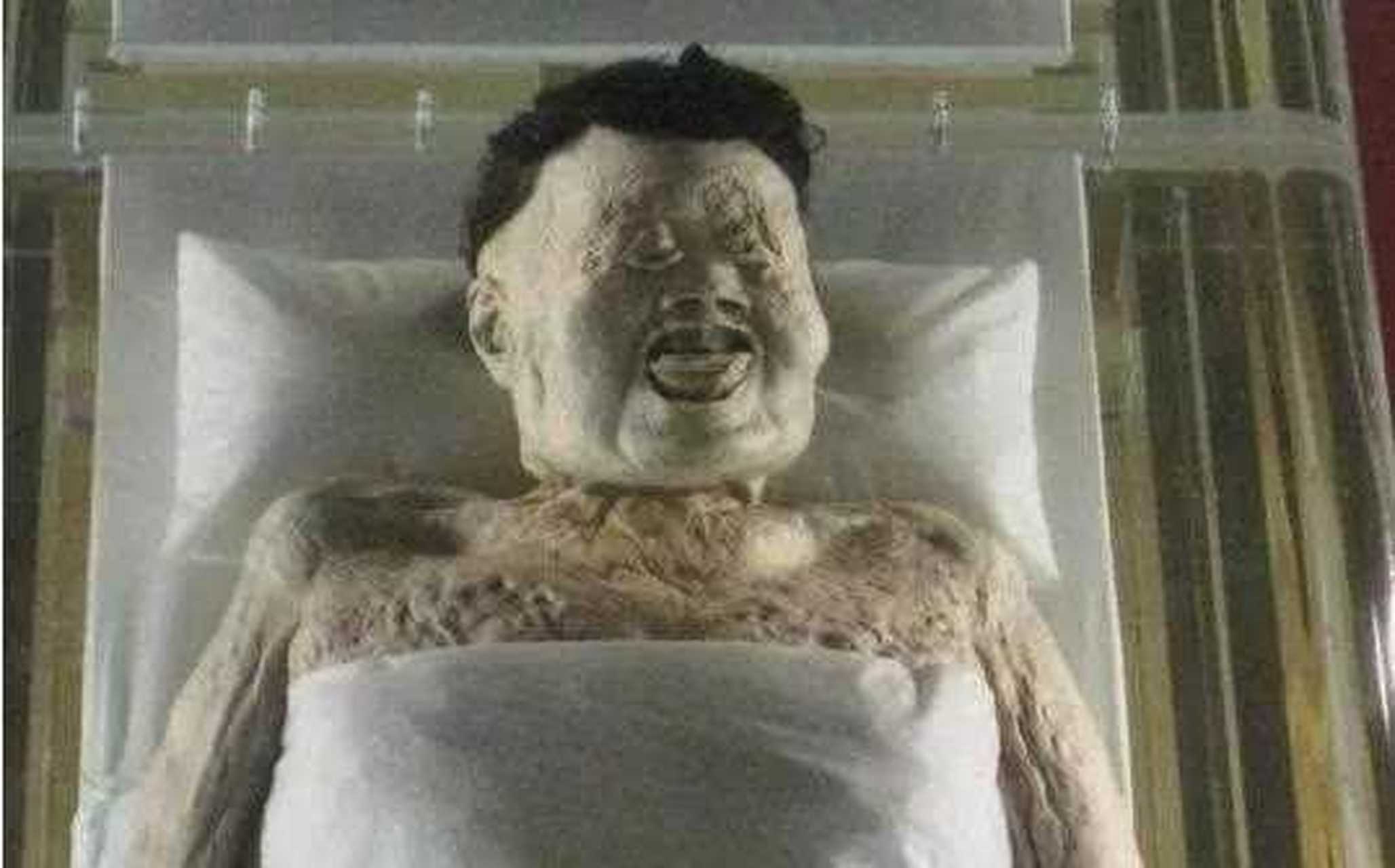 马王堆汉墓辛追夫人样貌还原图