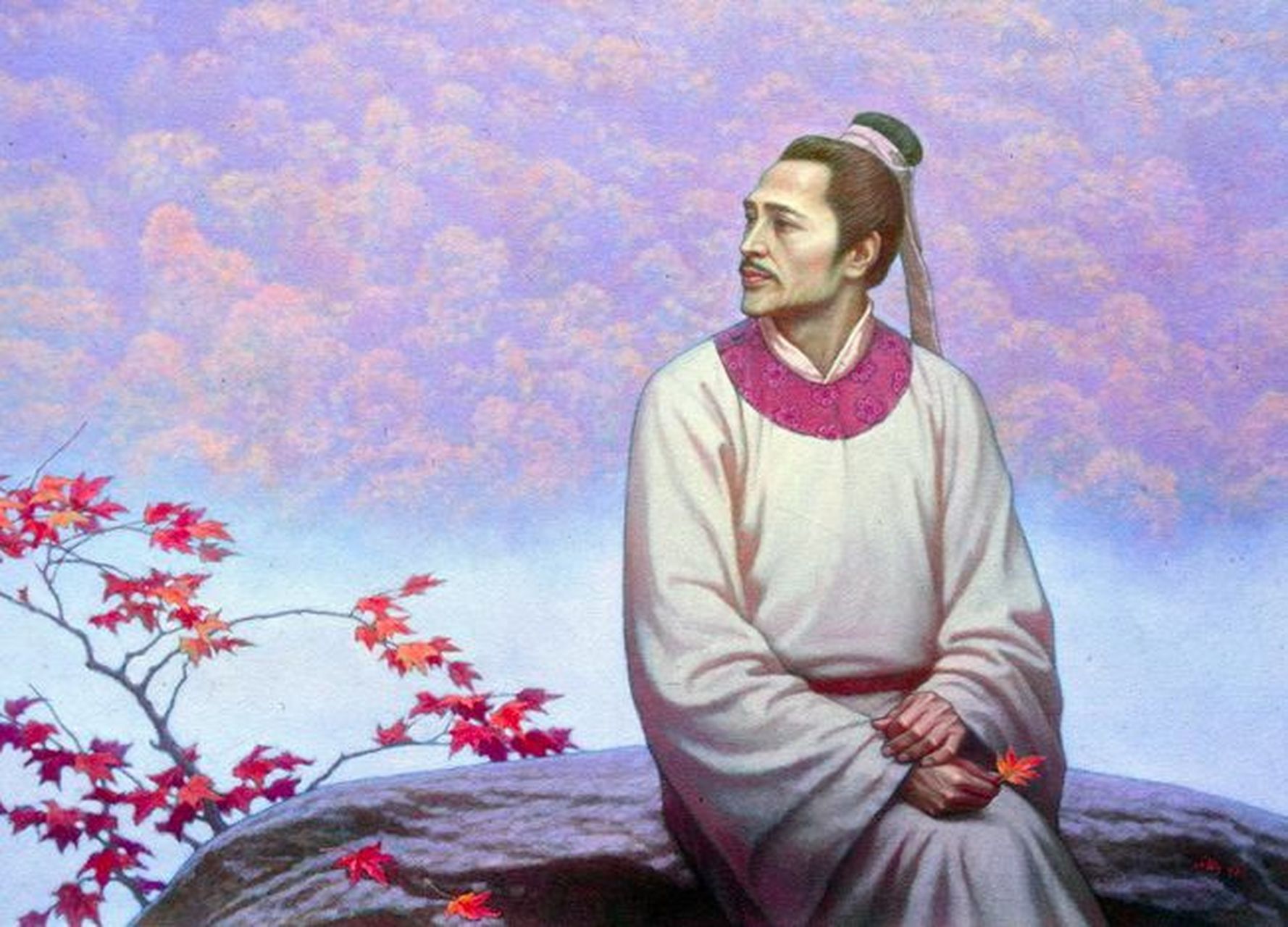 品茗读唐诗   《秋浦途中》      唐   杜牧  萧萧山路穷秋雨, 淅淅