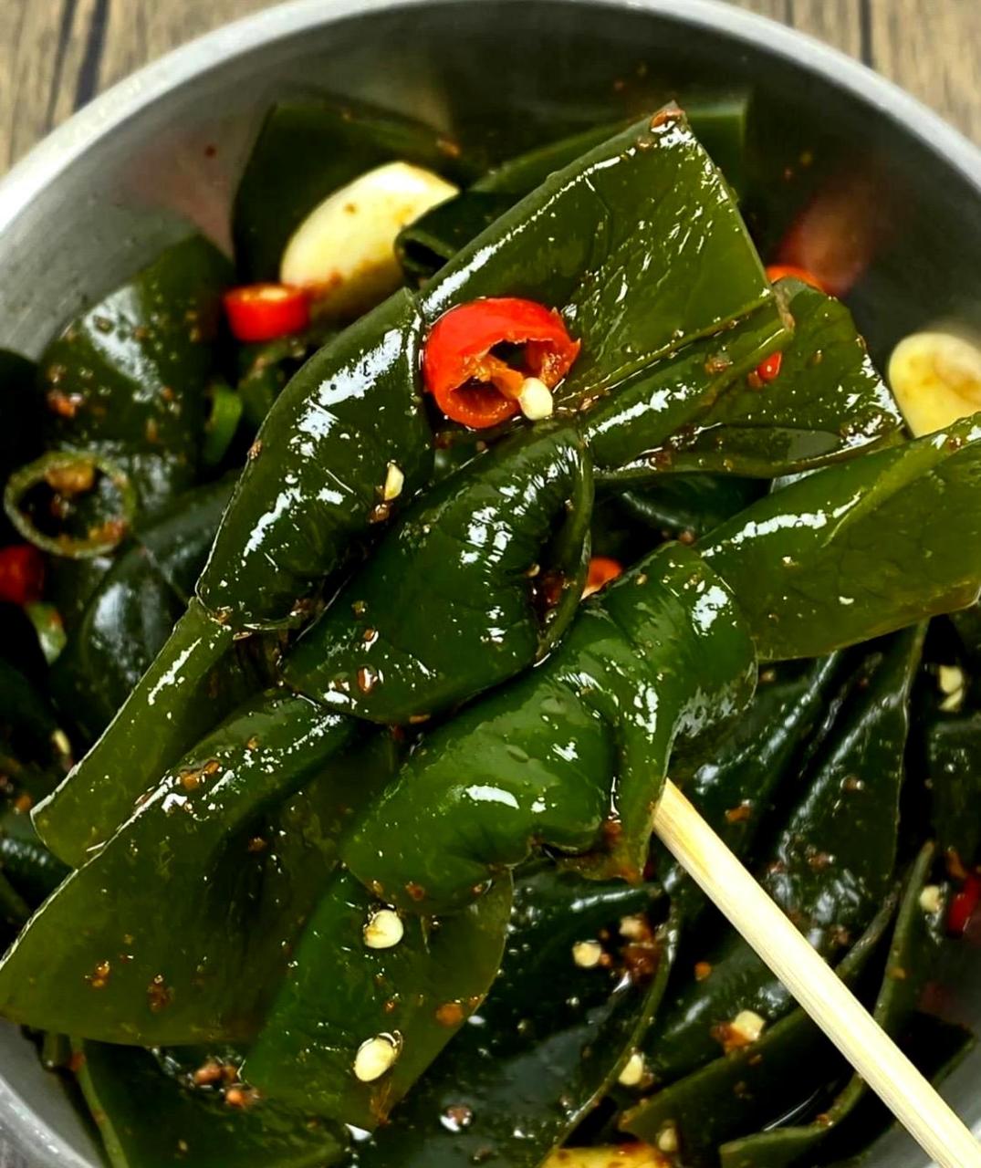 海带结的这种吃法真的很棒.