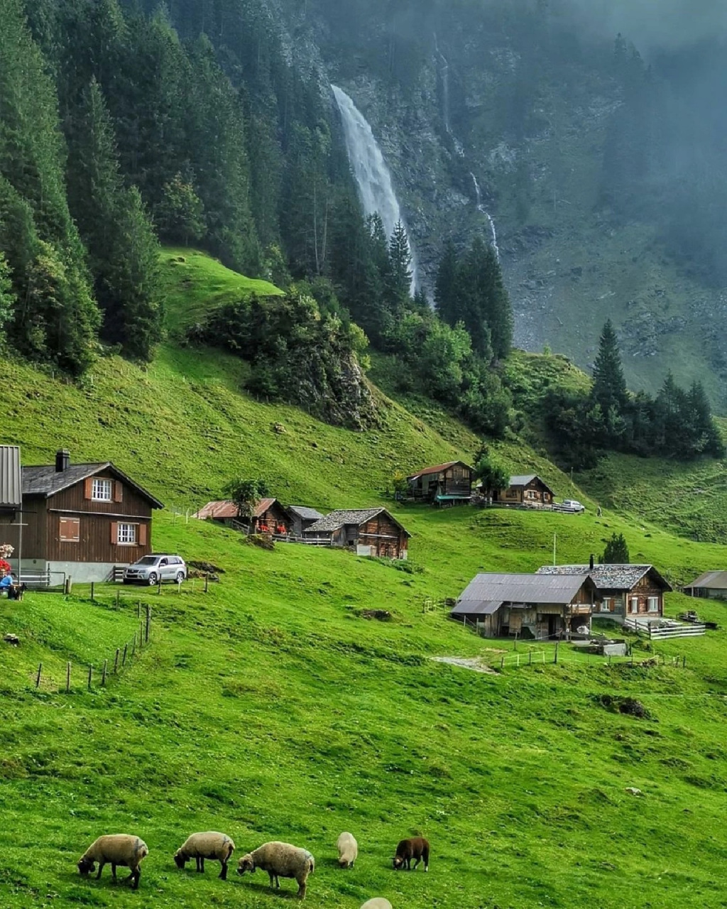 风景# 如画的瑞士小镇