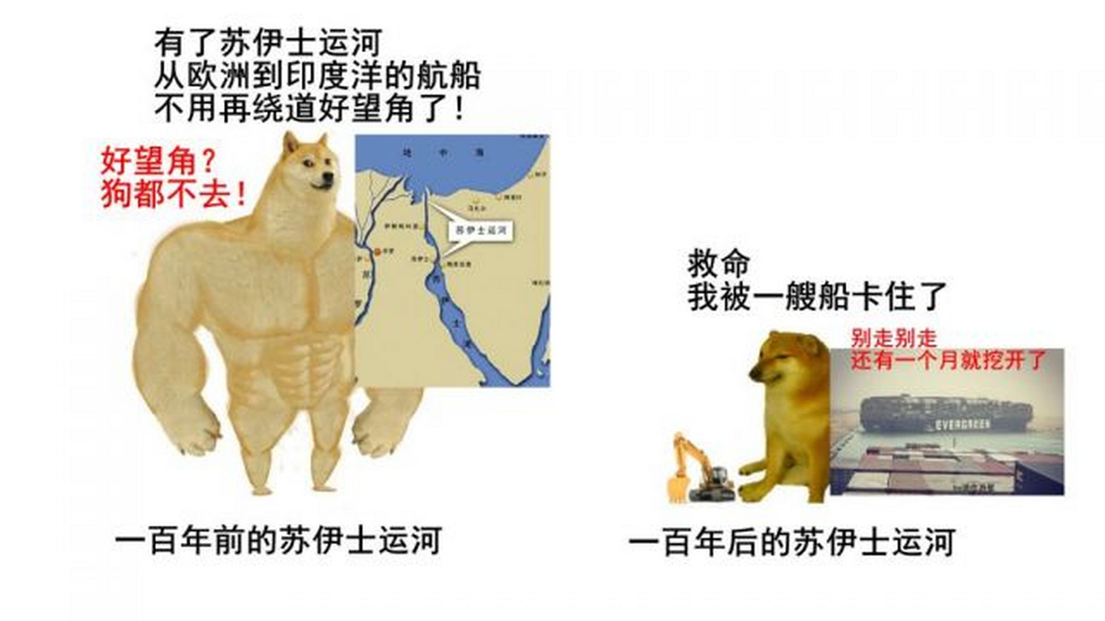 苏伊士运河搁浅货轮已起浮成功# #苏伊士运河致中欧线路需求暴涨