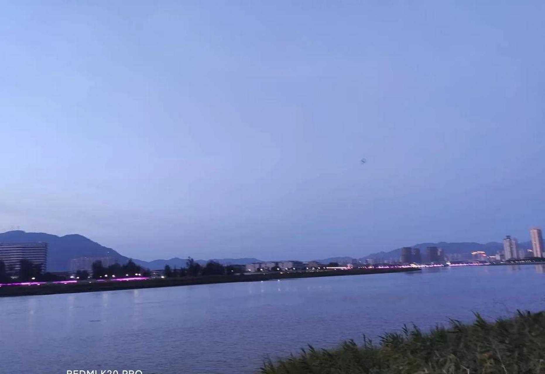 此景拍摄于龙港外滩,所拍.