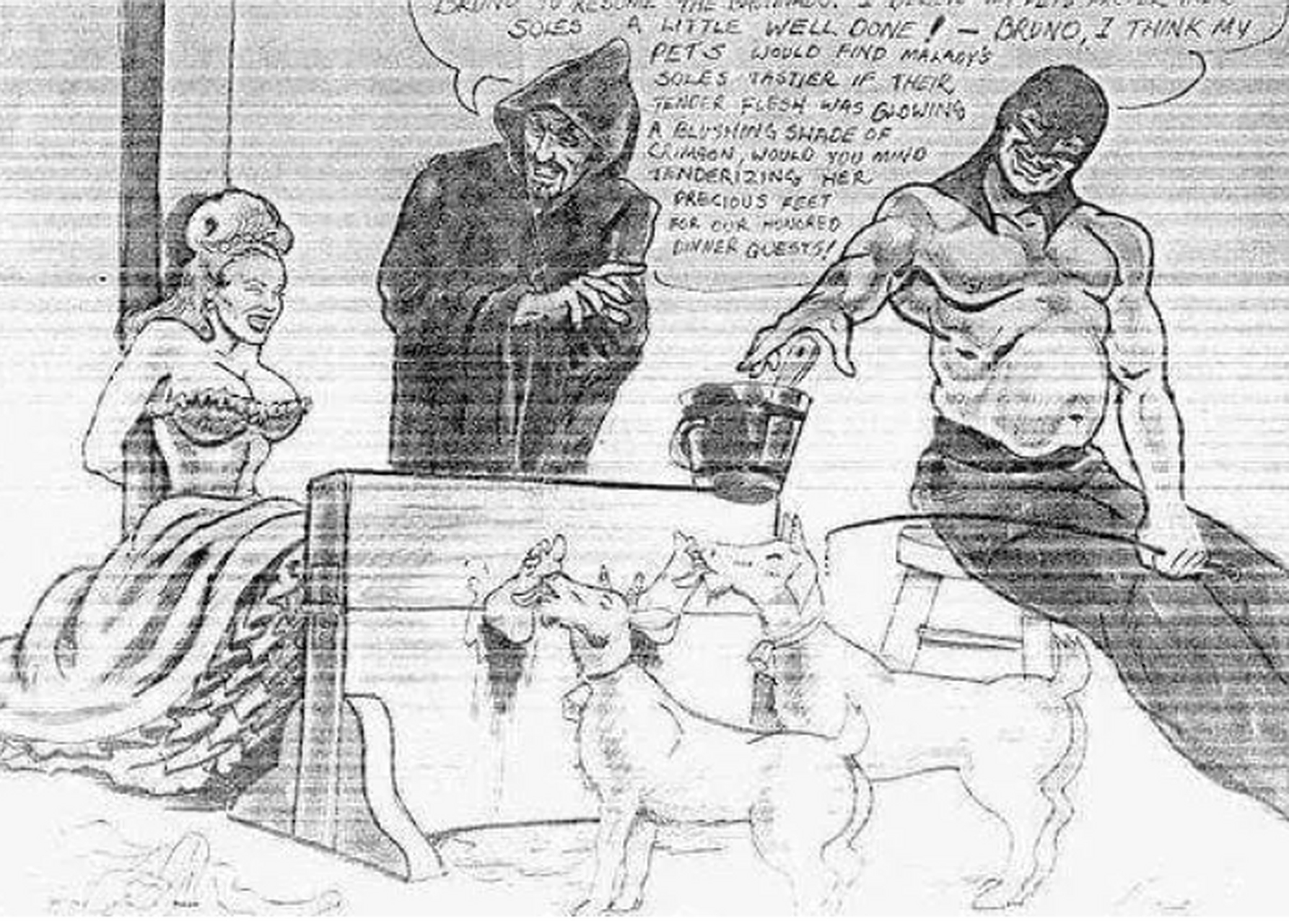 古代有一刑罚,被称为"笑刑",专门用来对付女刑犯,采用山羊执行