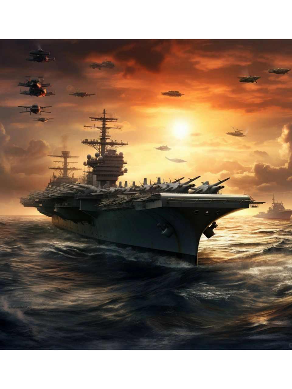 🚢航母是海军中最庞大和最强大的战舰之一