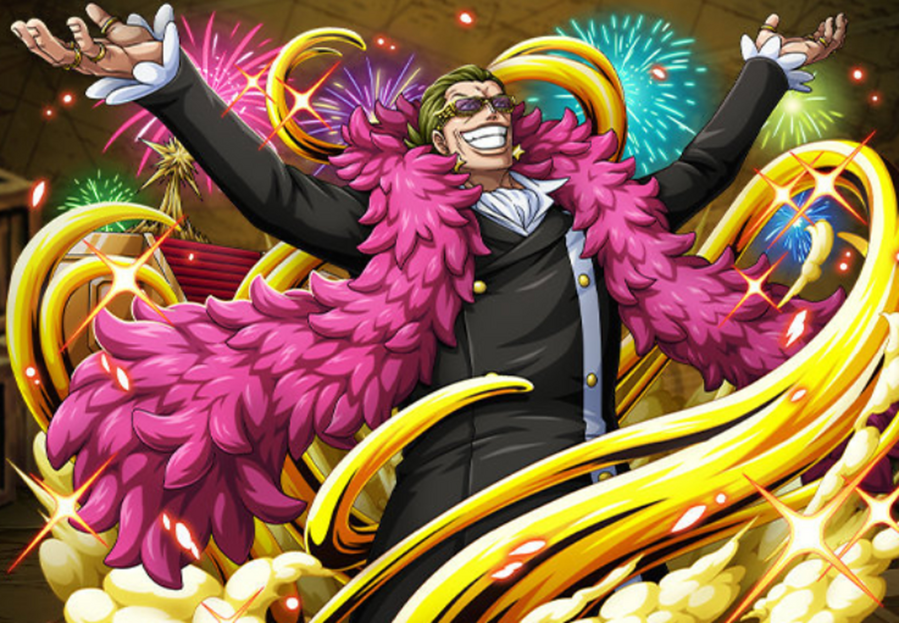 海贼王# #二次元mcn官方# 今天是海贼吉尔德·特佐罗的生日,他虽然很