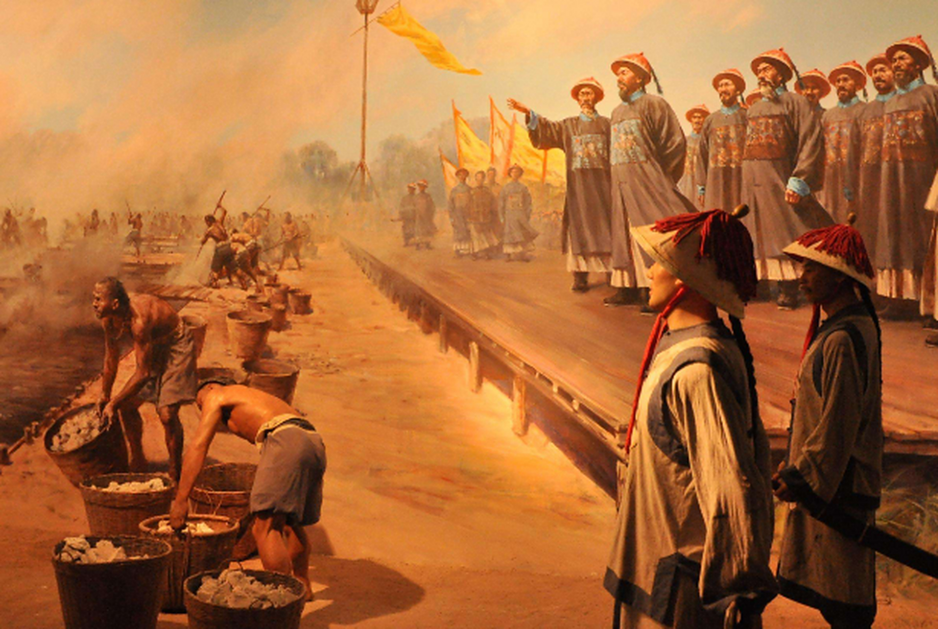 纳粮了解一下.  二,清朝终结了人头税几乎免掉了人头税.