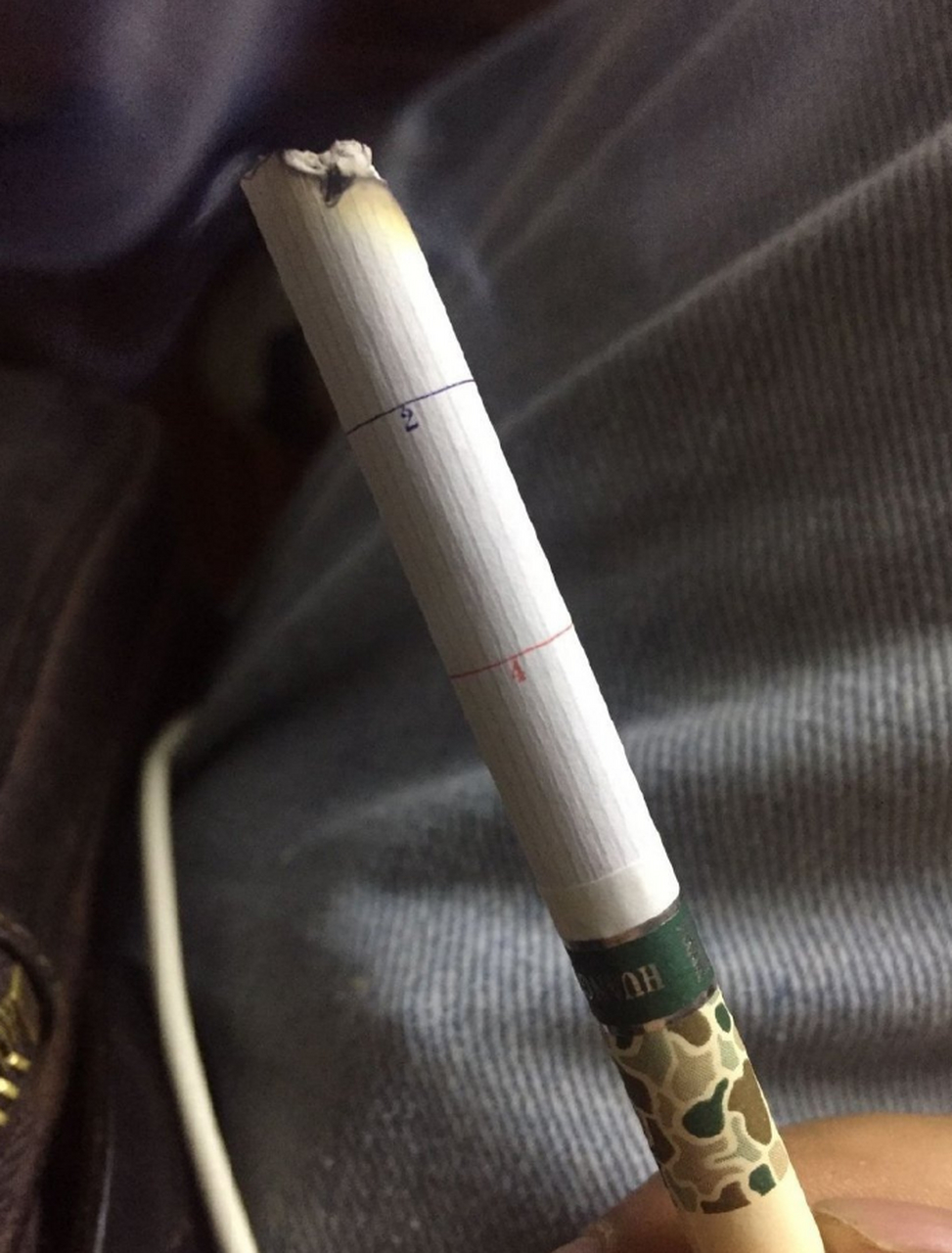 烟上红线是什么意思