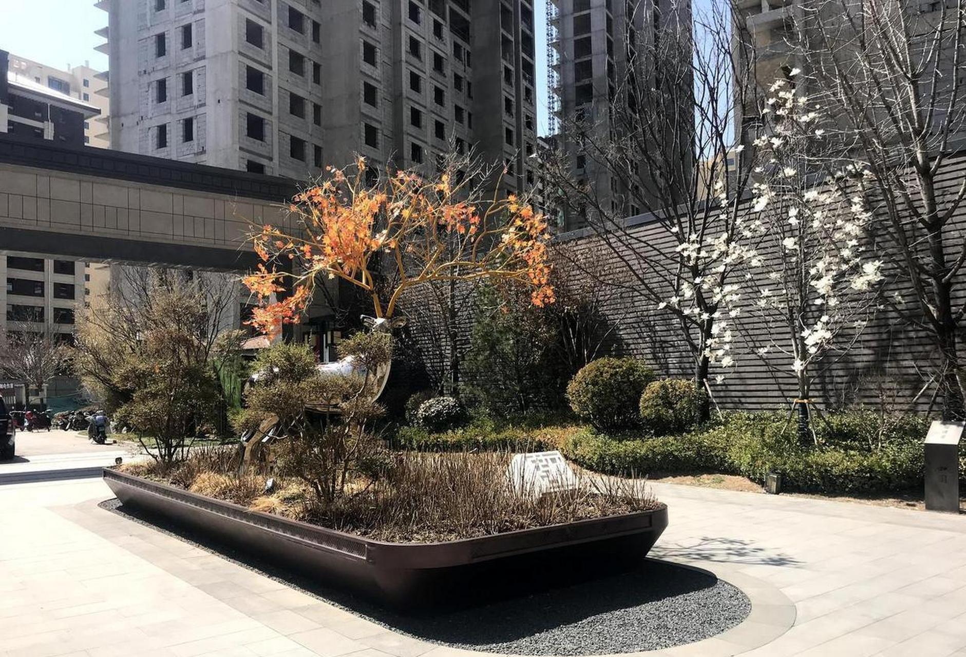 【博山如园】153㎡新中式案例分享: 这套案例是四居室户型,原户型上没