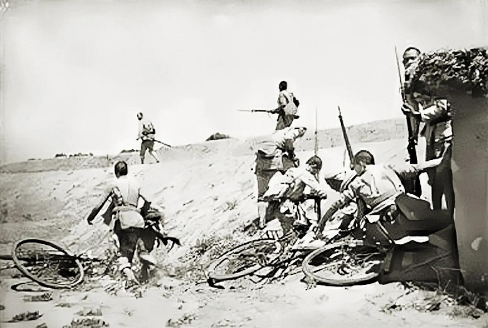 【抗战时期,冀中七分区的敌后武工队】 成立时间:1942年5月13日; 成立