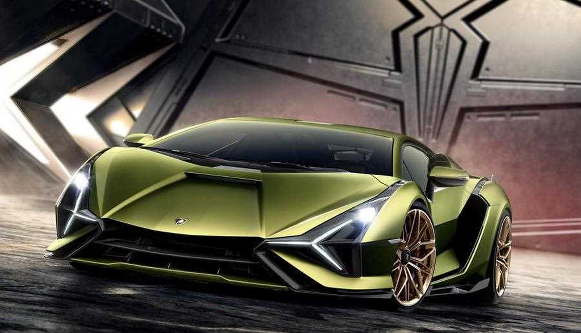 【兰博基尼全新混动超跑sian官图发布,限量63台,目前已经全部售出】