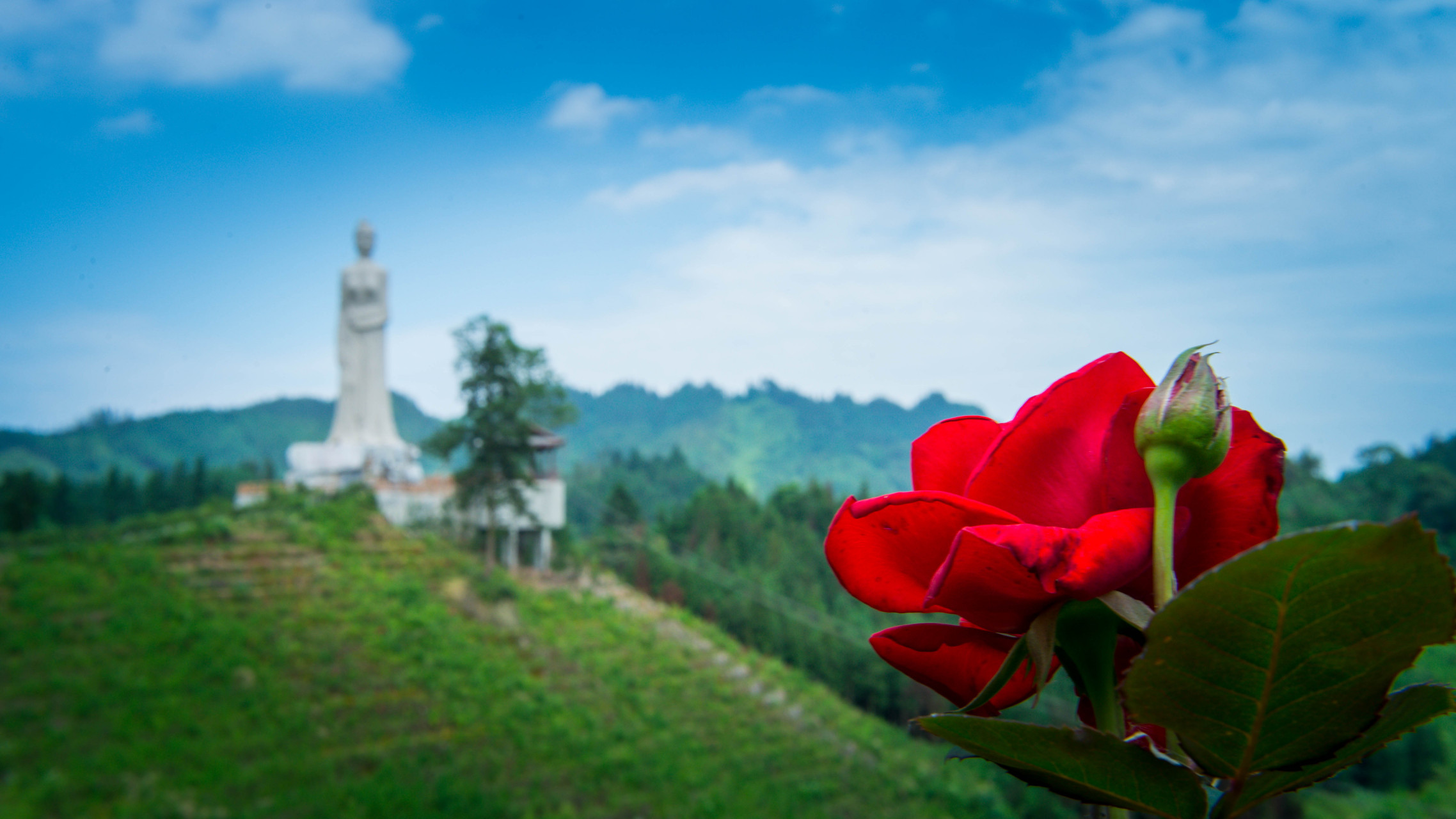97 幽静的邛崃南宝山,与你共度七夕佳节 9378!