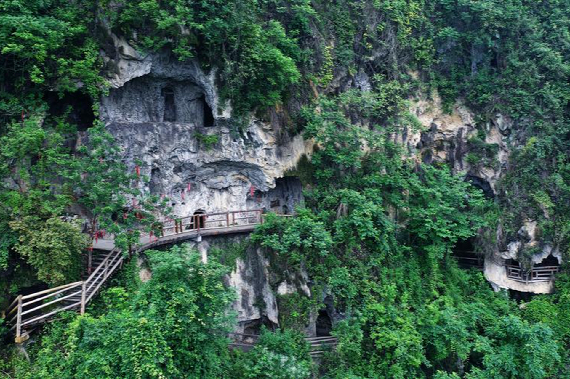 賨人谷风景区图片