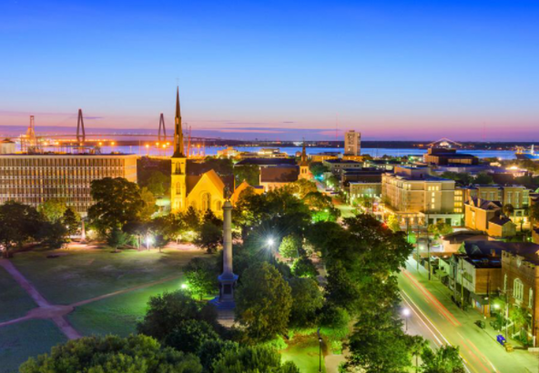 南卡罗来纳州查尔斯顿  查尔斯顿市是美国南卡罗来纳州最古老的城市