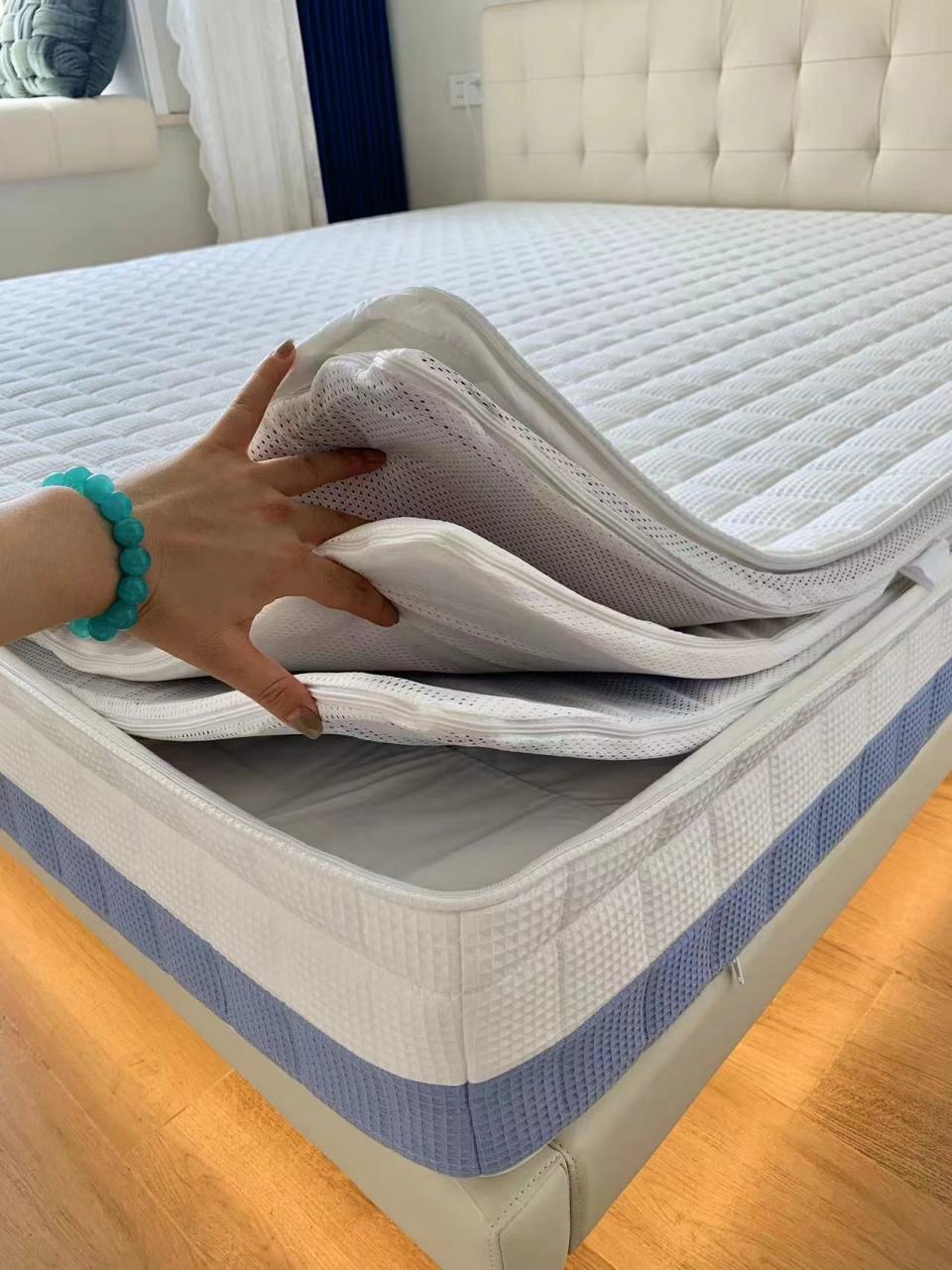 之前睡不好的时候脱发好严重,好睡眠当然要有好床垫!