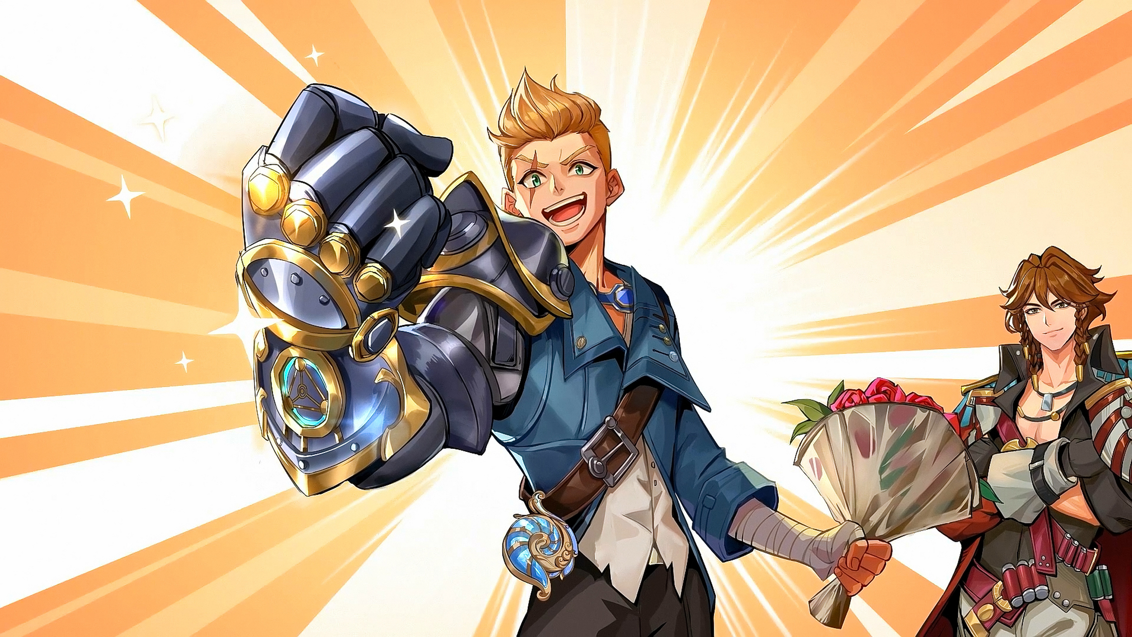 动漫壁纸|《王者荣耀》高清4k卡通壁纸分享:幸而有你,不虚此行!