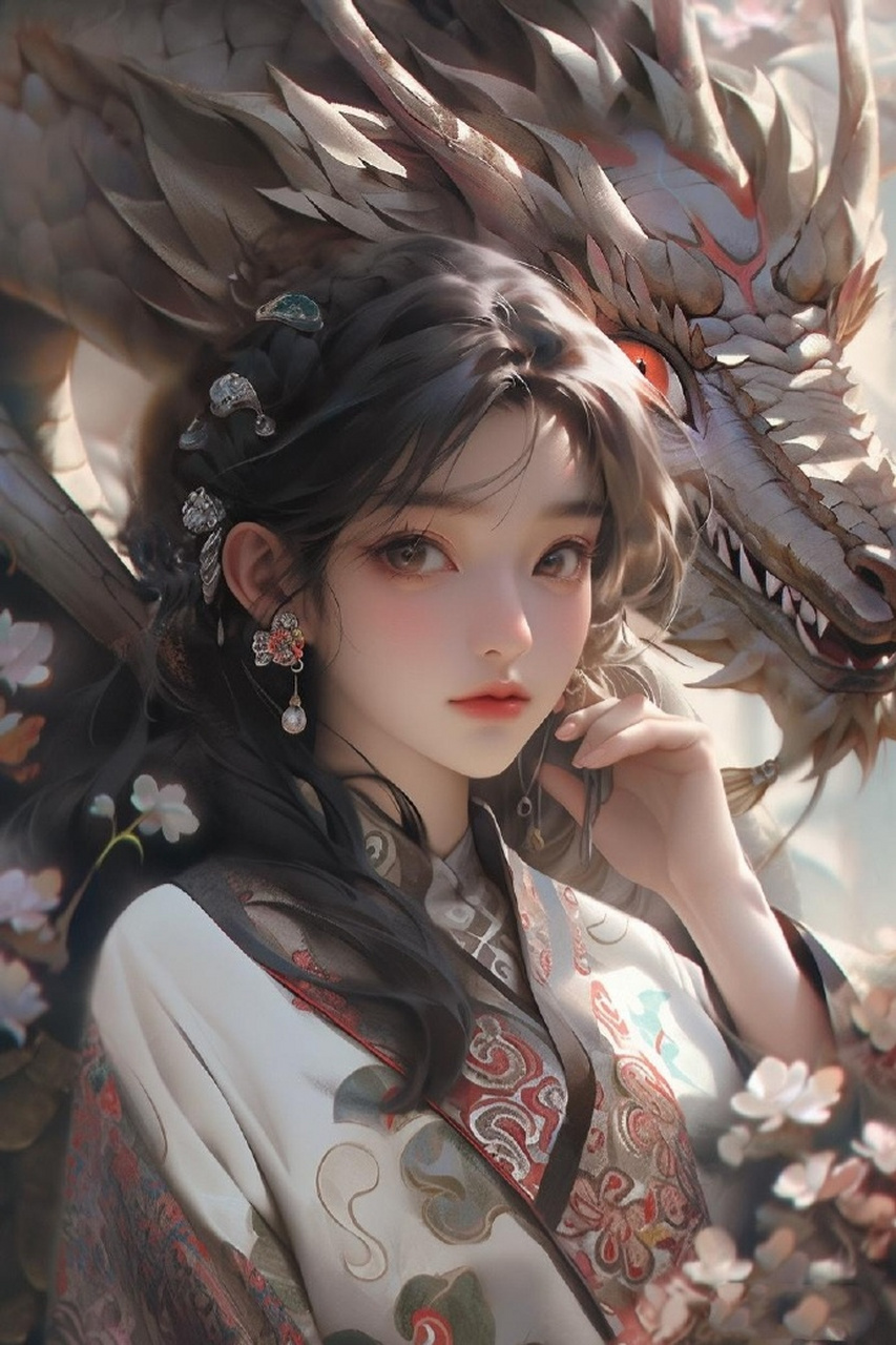 国风传统民族风女生头像 676767