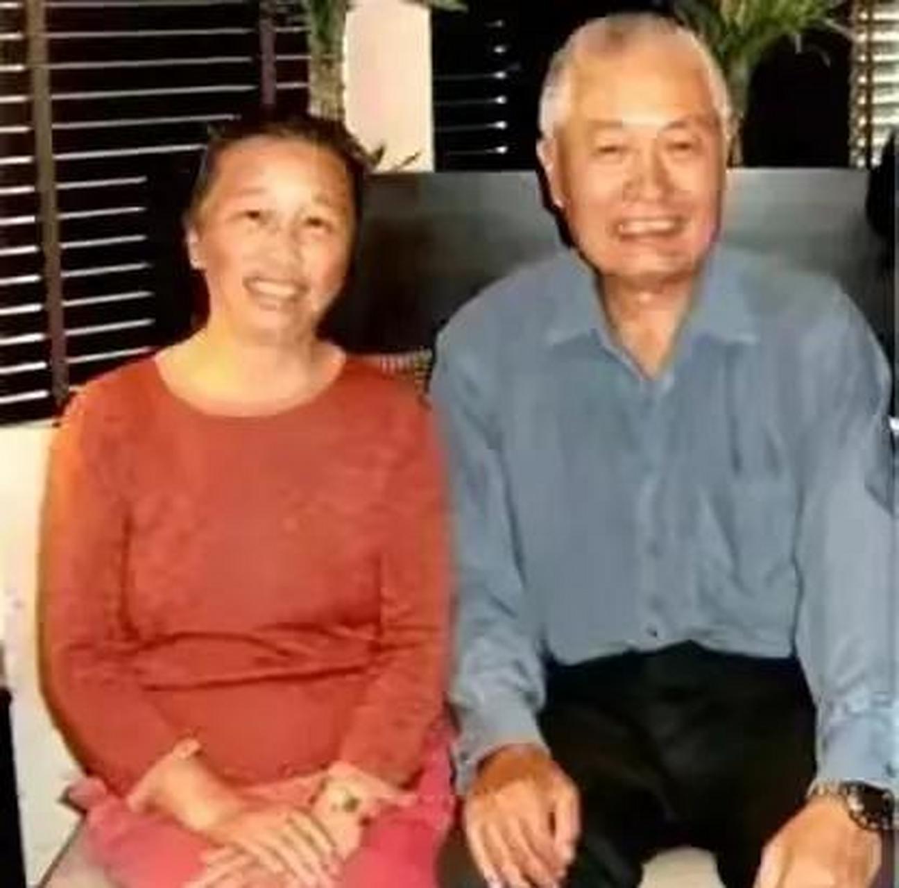 这是开国大将粟裕的女儿和女婿:粟惠宁和陈小鲁.