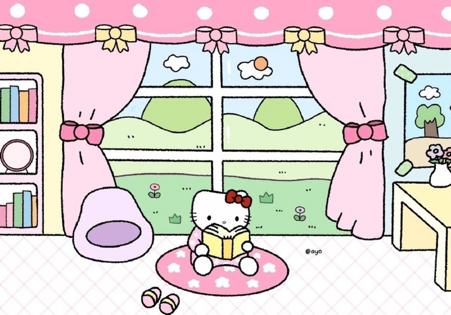 夏日清爽ipad/平板桌面壁纸 676767