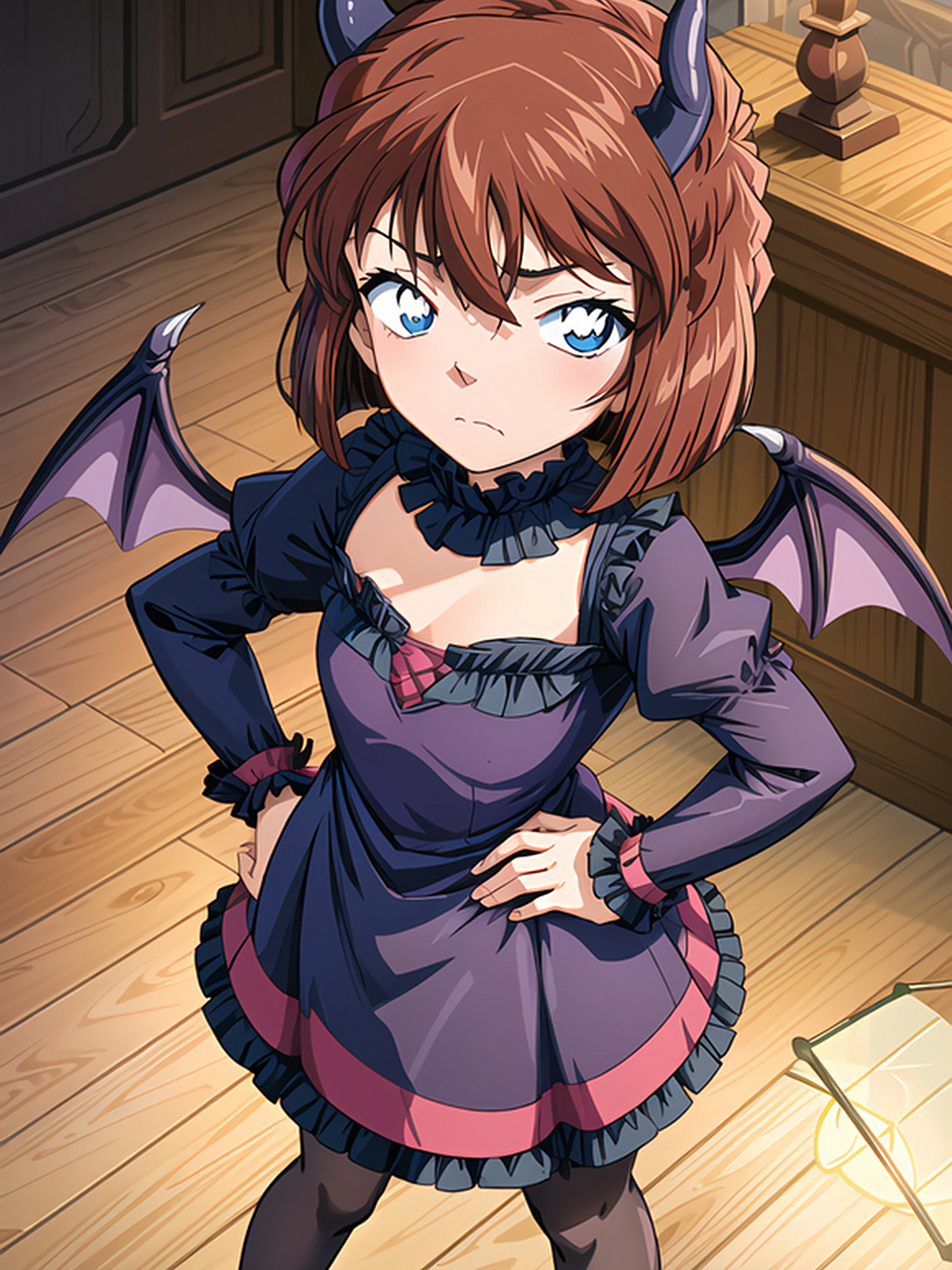 她原名宫野志保,是一名科学家,也是黑衣组织的成员,但她的内心充满了