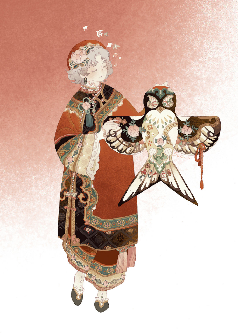 人生如逆旅,我亦是行人. #插画##壁纸# 画师:sainker