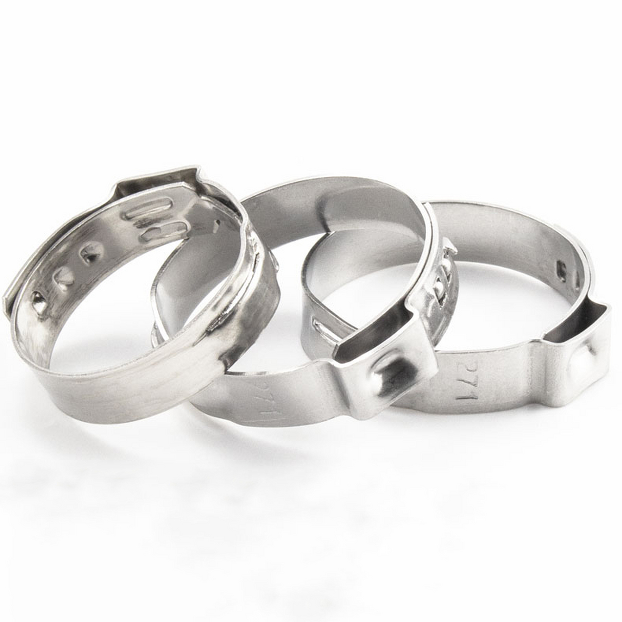 单耳无极卡箍的使用场合: 前面也提到了单耳卡箍常用于一般的软管和硬