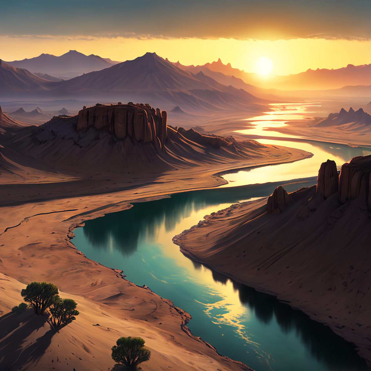 归迟应犯夜,暝色占江干.典雅,画风,恬淡#百度ai绘图黑科技