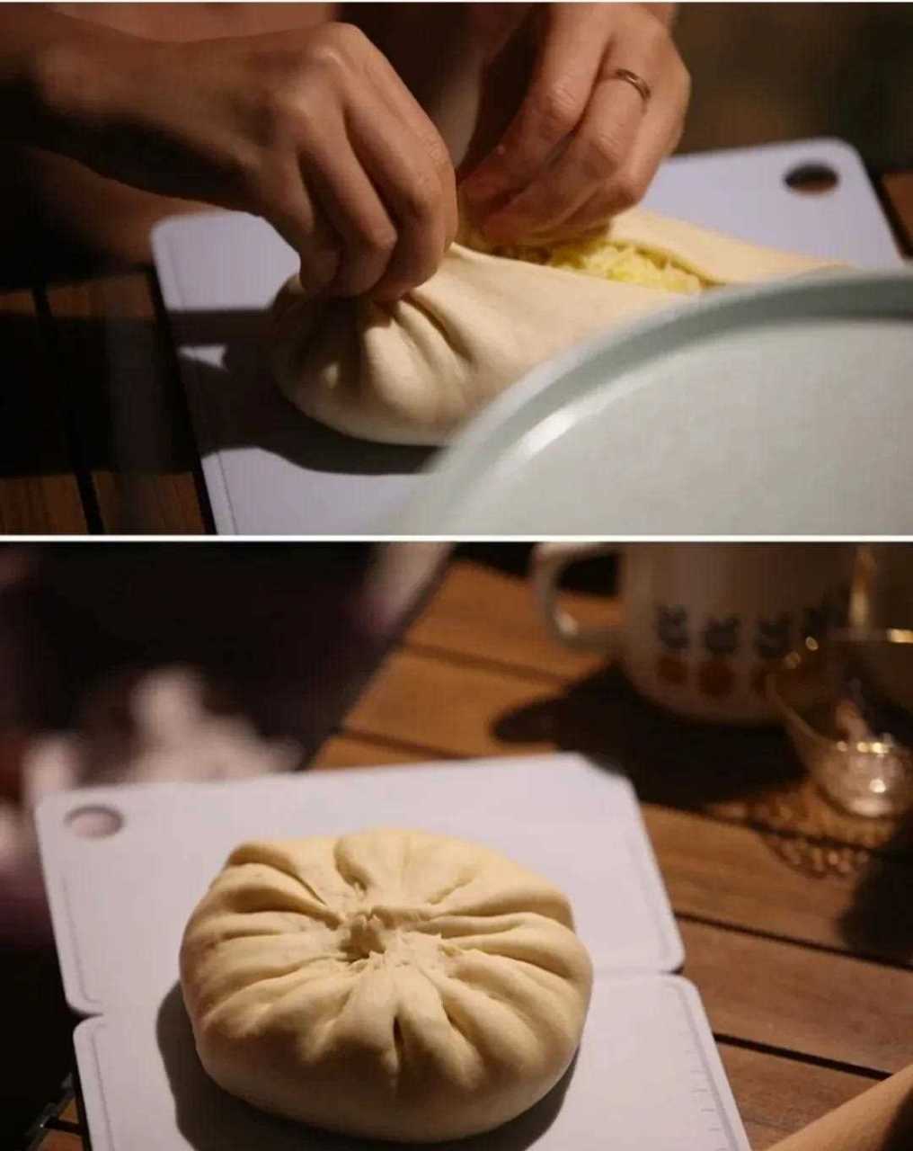 会做爆浆芝士榴莲饼的神仙伙伴《平底锅芝士榴莲饼教程》材料准备