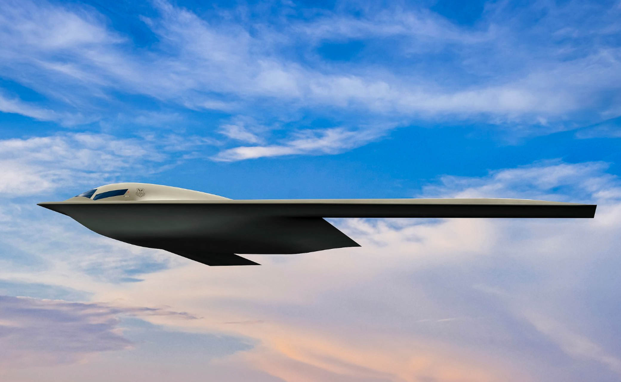 据美国福克斯新闻网报道,美国空军透露,b-21"突袭者"隐形轰炸机的首飞