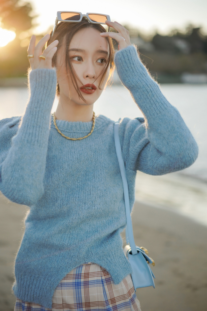 时尚博主小章鱼iris 温柔清新的小仙女一枚