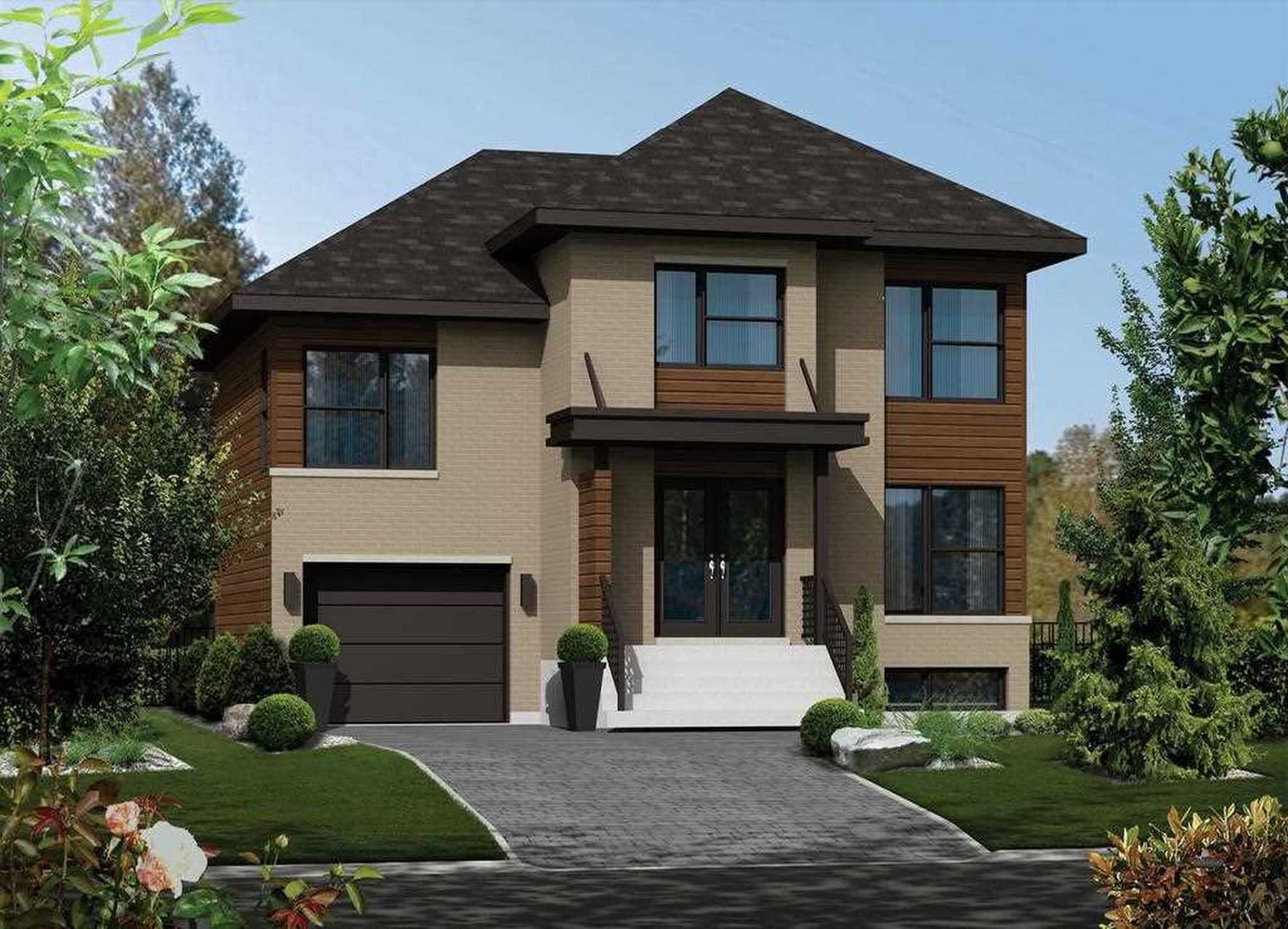 这款小别墅,错层设计,充分利用各个功能空间高差,打破常规平层的概念