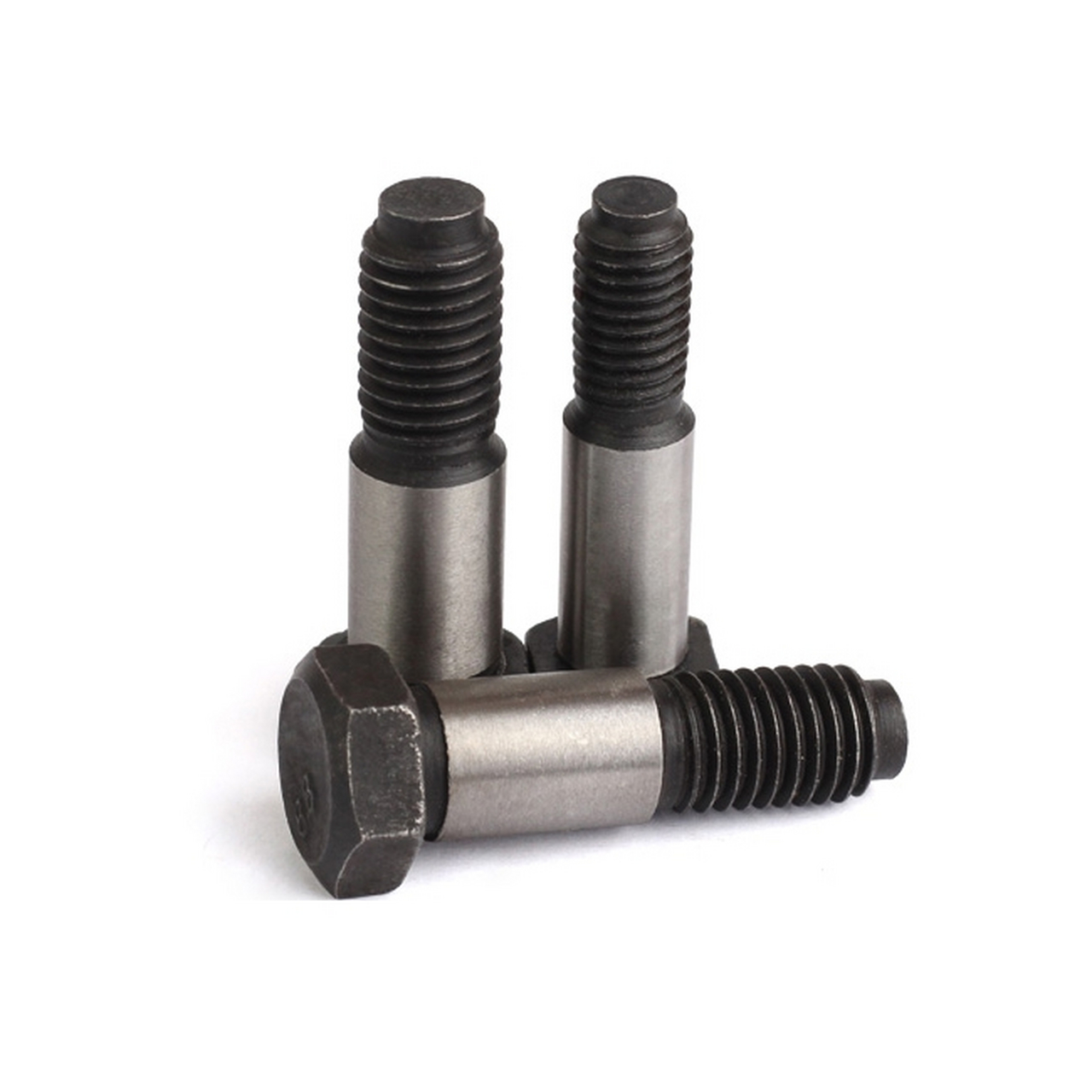 铰接螺栓,也叫铰制孔螺栓,铰链螺栓,不仅有紧固连接作用,其后端没有