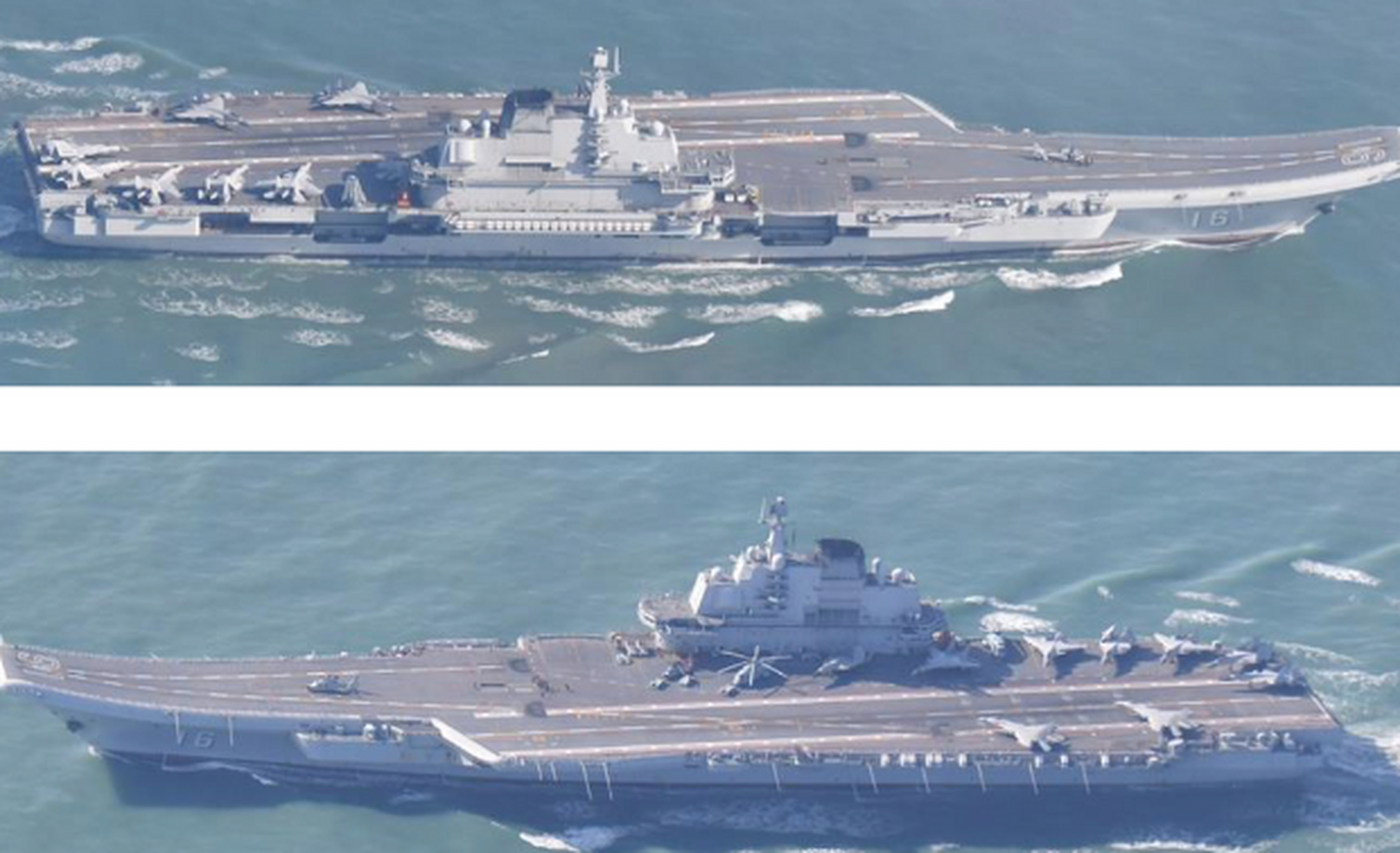 山东舰抵近台岛,舰山东舰航空母舰在4月5日当天携打击群中的多艘水面