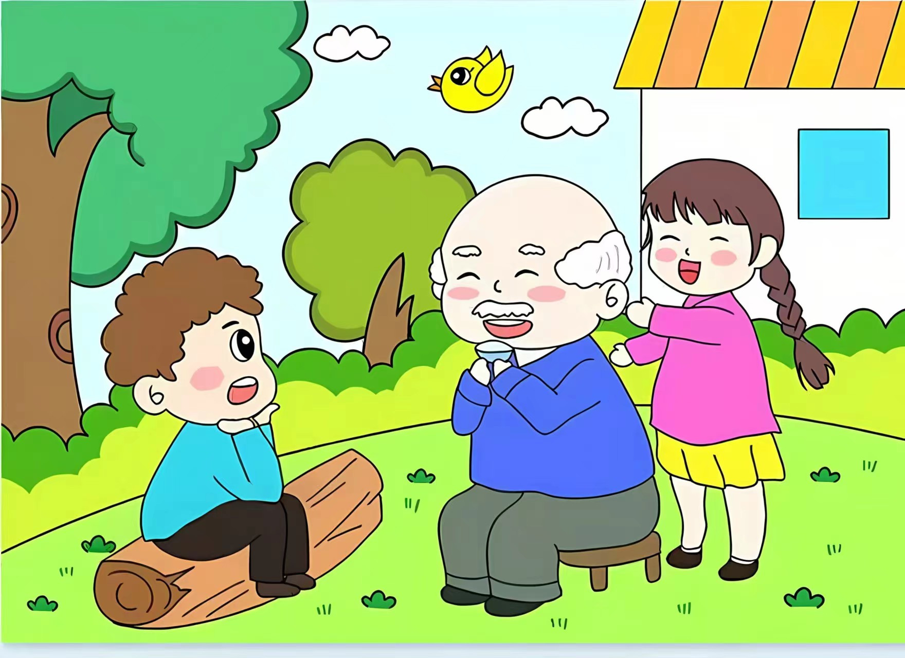 重阳节手抄报来了~#重阳节# #手抄报#   过故人庄 (孟浩然) 故人具