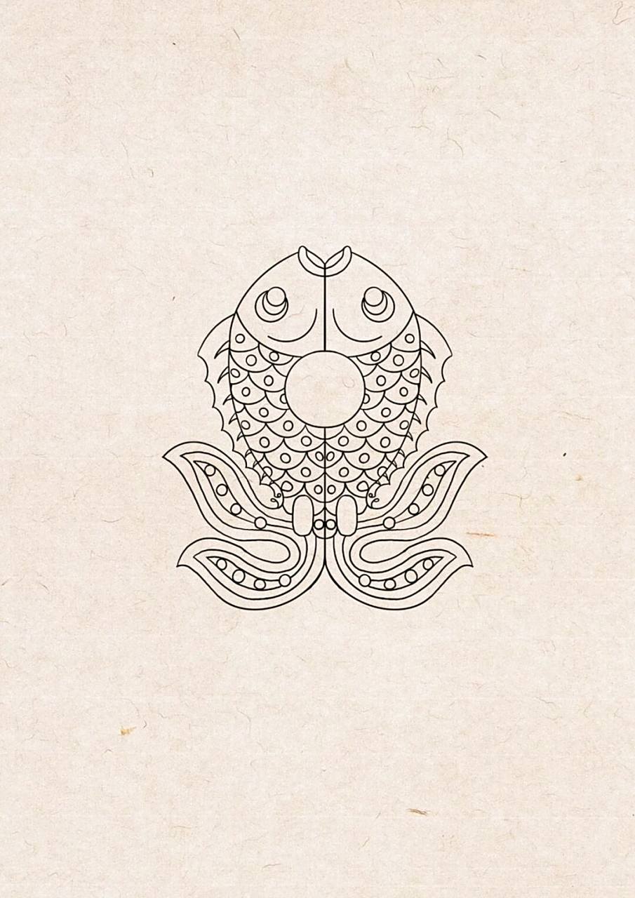 《鱼跃龙门:中国传统纹样鱼纹临摹练习》