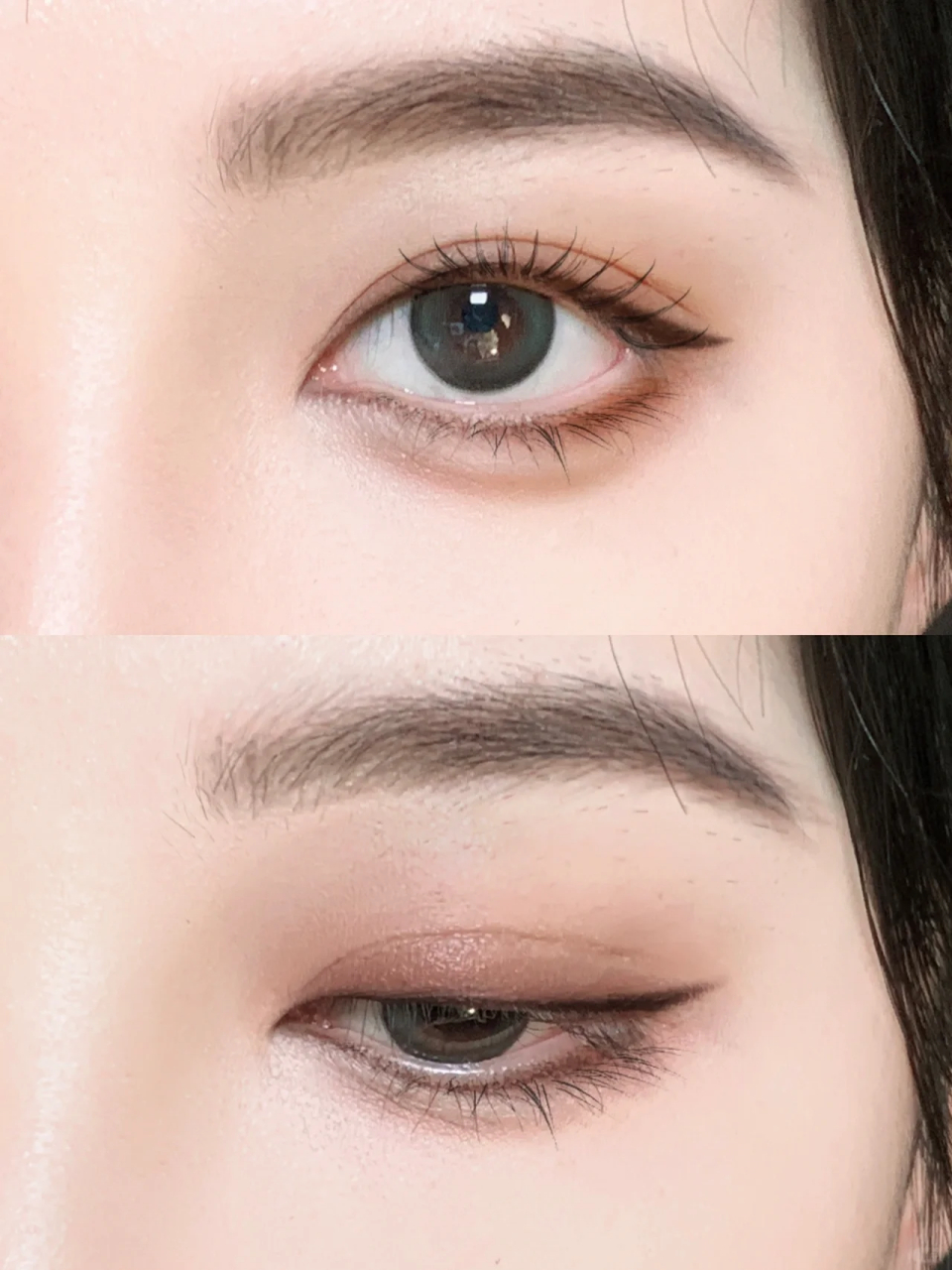 jennie内双消肿眼妆!学会就是秋冬小奶猫!