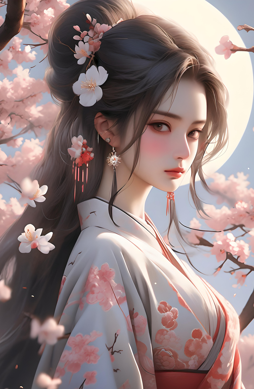 桃花##二次元美少女##可爱二次元美图##二次元美图##二次元动漫美图