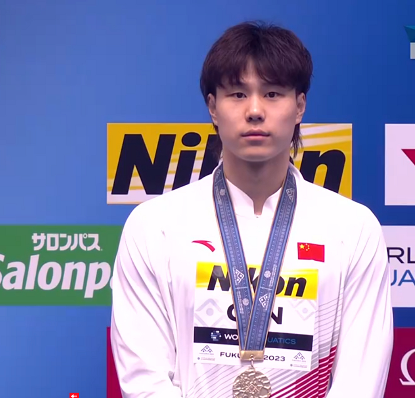 覃海洋领了一个特别的奖,拿冠军不在c位.  7月24日,中国24岁的湖南株