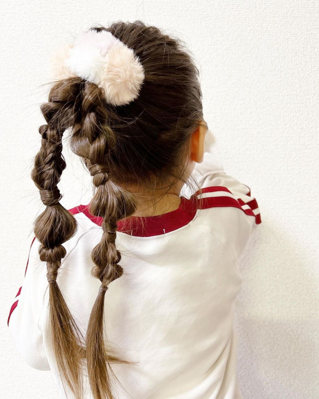 儿童酷炫彩绳编发,只要你会编3股辫,就能完成