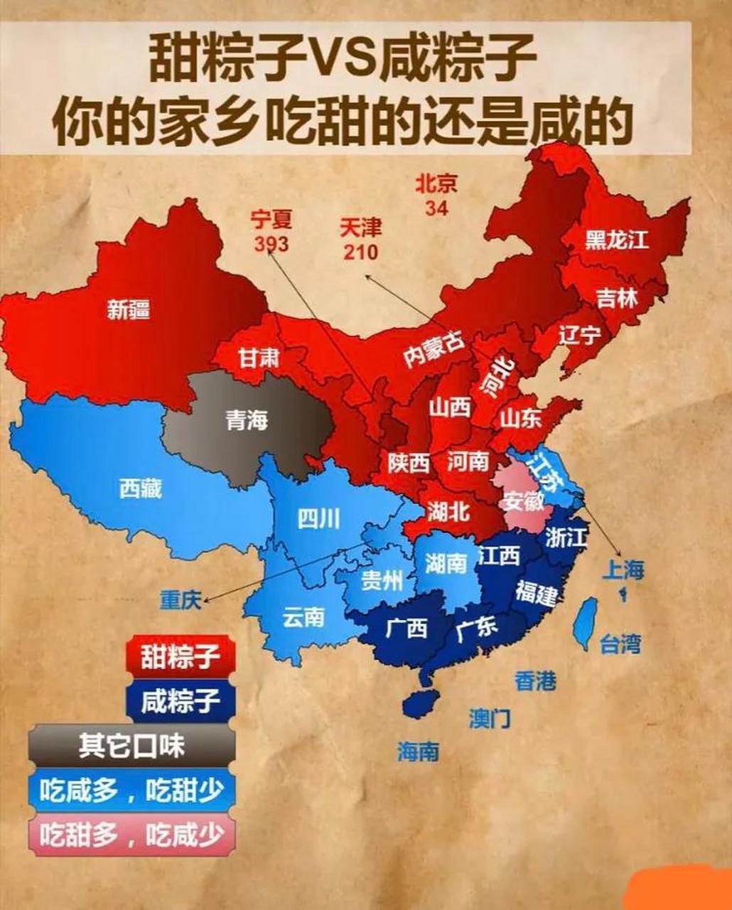 我的家乡从来不吃咸的,粽子都是吃甜的.