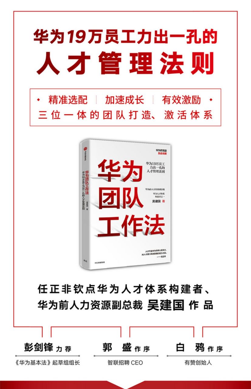 《华为团队工作法》这本书让我对团队合作的重要性有了更深刻的认识.