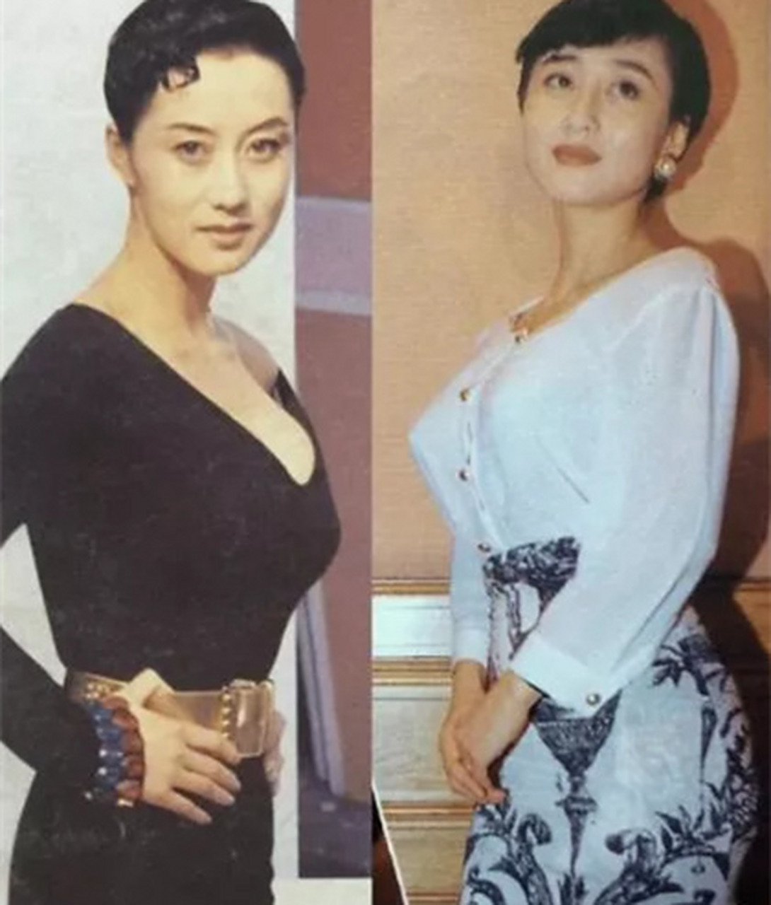 黄秋燕和利智,都长的很漂亮,气质不一样,一个活泼健康,一个性感妩媚